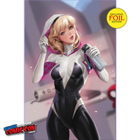 [Foil] Amazing Spider-Man #32 [G.O.D.S.] Unknown Comics Leirix Exclusive NYCC Foil Virgin Var (10/18/2023)