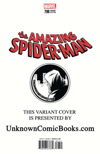 Amazing Spider-Man #798 Unknown Comic Books Virgin Exclusive Dodson Venom 30Th Var Leg 4/4/2018 CLOUDANIMESTUDIO