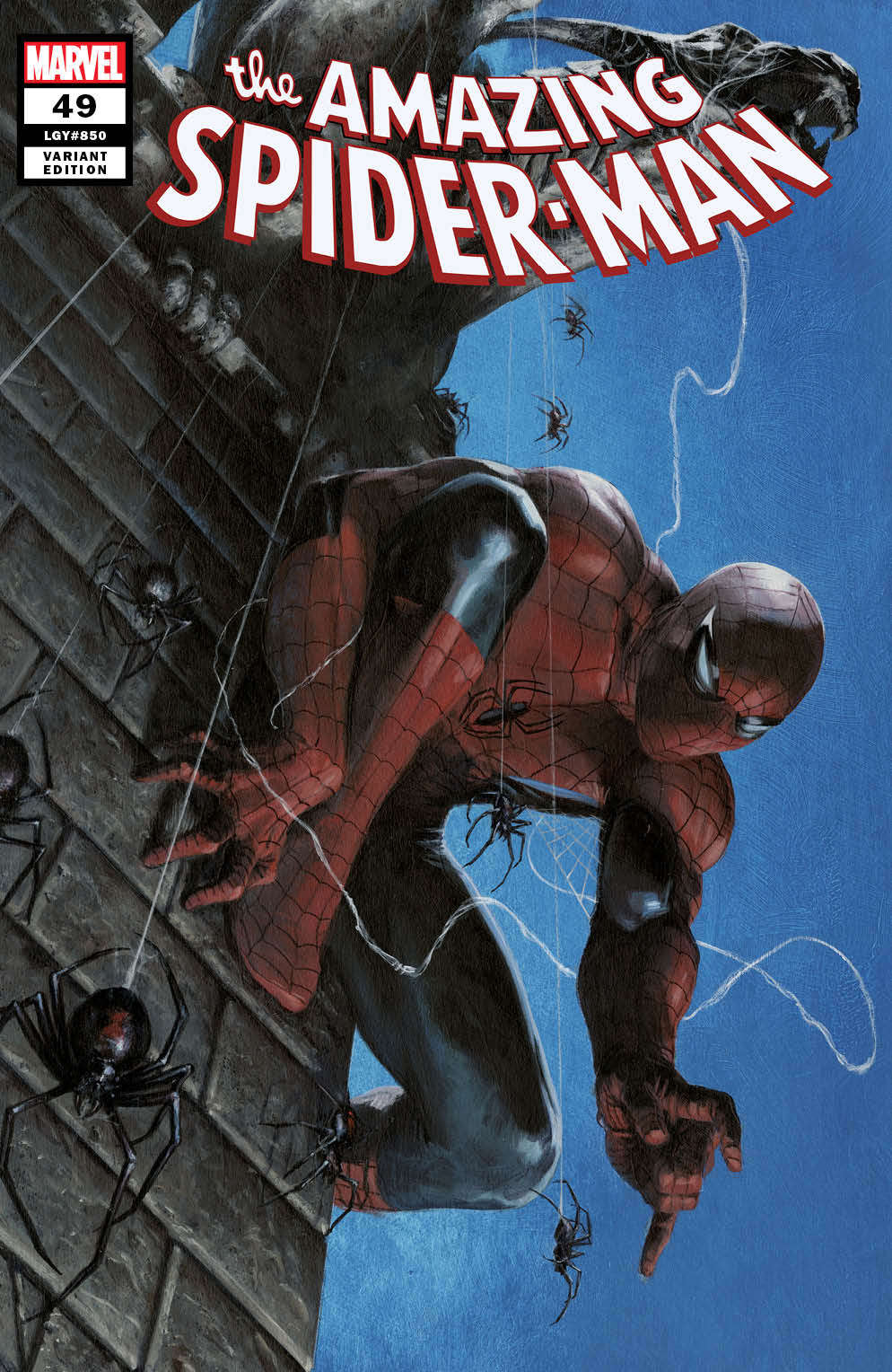 AMAZING SPIDER-MAN #49 UNKNOWN COMICS GABRIELE DELLOTTO EXCLUSIVE VAR (09/30/2020) CLOUDANIMESTUDIO