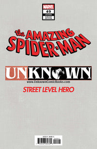 AMAZING SPIDER-MAN #49 UNKNOWN COMICS GABRIELE DELLOTTO EXCLUSIVE VAR (09/30/2020) CLOUDANIMESTUDIO