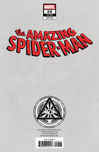 [Signed by Nathan Szerdy] AMAZING SPIDER-MAN #29 UNKNOWN COMICS NATHAN SZERDY EXCLUSIVE VIRGIN VAR [IN STOCK]