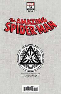 Amazing Spider-Man #54 Unknown Comics Saowee Virgin Exclusive Var (07/31/2024) CLOUDANIMESTUDIO