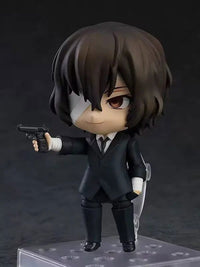 Action Figures Bungo Stray Dogs, Nakajima Atsushi, Dazai Osamu, Kawaii Chibi Cute Anime Figurines Collector 10 cm - CloudAnimeStudio