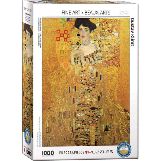 Adele Bloch-Bauer I by Gustav Klimt 1000 Piece Jigsaw Puzzle Eurographics CLOUDANIMESTUDIO