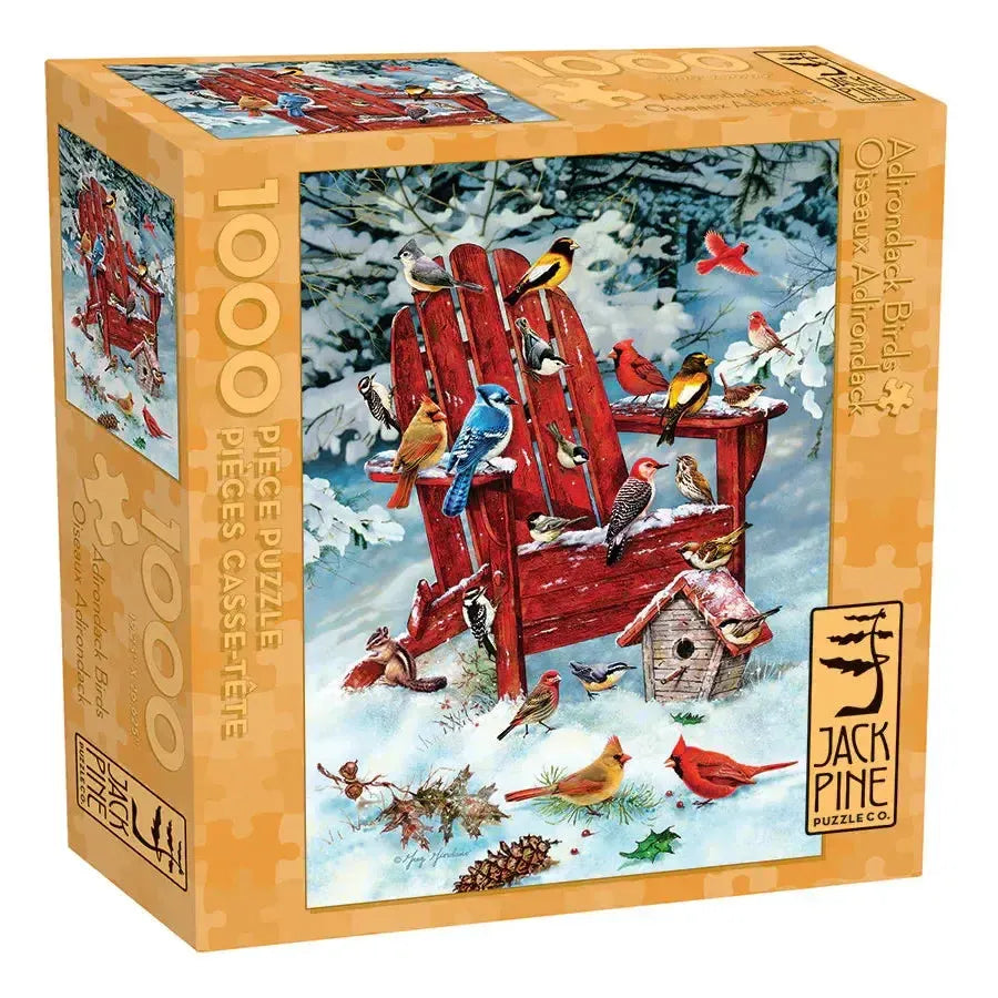 Adirondack Birds 1000 Piece Jigsaw Puzzle Jack Pine