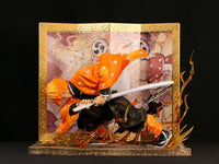 Agatsuma Zenitsu Anime Figurines, Demon Slayer Action Figures PVC Model Collection 24cm - CloudAnimeStudio