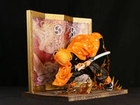 Agatsuma Zenitsu Anime Figurines, Demon Slayer Action Figures PVC Model Collection 24cm - CloudAnimeStudio