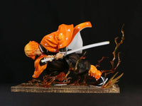 Agatsuma Zenitsu Anime Figurines, Demon Slayer Action Figures PVC Model Collection 24cm - CloudAnimeStudio
