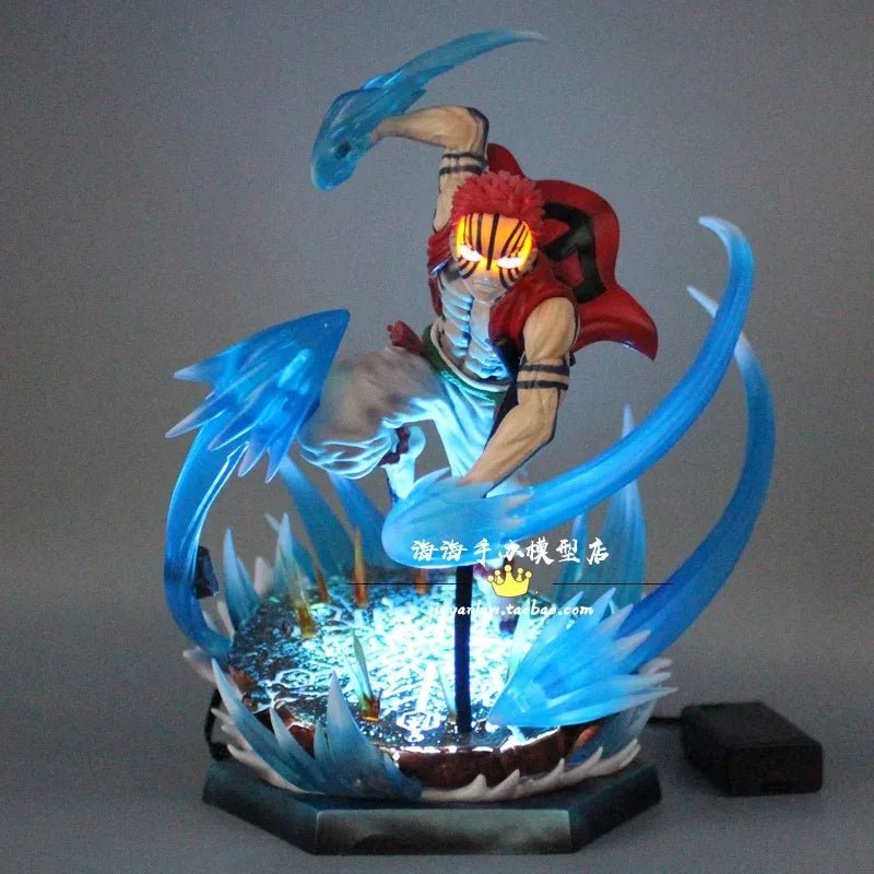 Akaza of Twelve Kizuki Demon Slayer Action Figures, LED PVC Anime Collection Model 26cm - CloudAnimeStudio