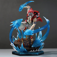 Akaza of Twelve Kizuki Demon Slayer Action Figures, LED PVC Anime Collection Model 26cm - CloudAnimeStudio