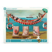 All Paws on Deck 500 Piece Jigsaw Puzzle NYPC