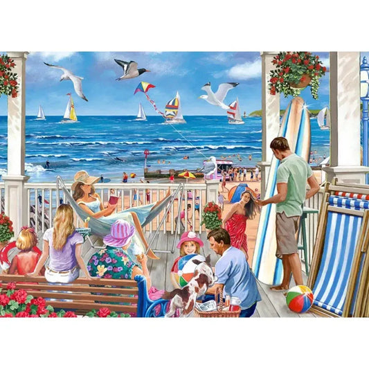 All on Deck 1000 Piece Jigsaw Puzzle HOP
