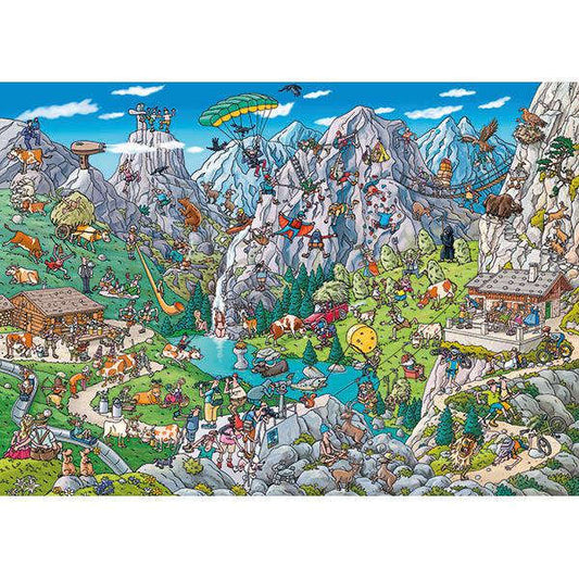 Alpine Fun 1000 Piece Jigsaw Puzzle Heye CLOUDANIMESTUDIO