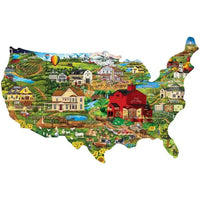 America the Beautiful 1000 Piece Jigsaw Puzzle MasterPieces CLOUDANIMESTUDIO