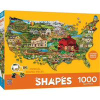 America the Beautiful 1000 Piece Jigsaw Puzzle MasterPieces CLOUDANIMESTUDIO