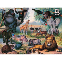 Animals of Africa 1000 Piece Jigsaw Puzzle NYPC CLOUDANIMESTUDIO