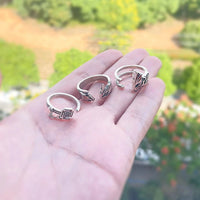 Anime Bleach Cosplay Ring Kurosaki Ichigo Metal Adjustable Unisex Rings Jewelry Accessories - CLOUDANIMESTUDIO