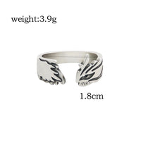Anime Bleach Cosplay Ring Kurosaki Ichigo Metal Adjustable Unisex Rings Jewelry Accessories - CLOUDANIMESTUDIO