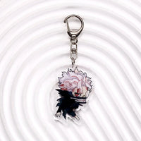 Anime Dandadan Acrylic Car Keychain Accessories Backpack Pendant Key Chain - CLOUDANIMESTUDIO