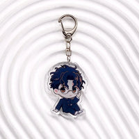 Anime Dandadan Acrylic Car Keychain Accessories Backpack Pendant Key Chain - CLOUDANIMESTUDIO