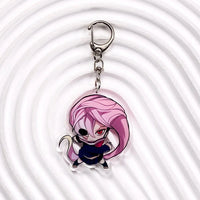 Anime Dandadan Acrylic Car Keychain Accessories Backpack Pendant Key Chain - CLOUDANIMESTUDIO