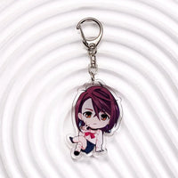 Anime Dandadan Acrylic Car Keychain Accessories Backpack Pendant Key Chain - CLOUDANIMESTUDIO