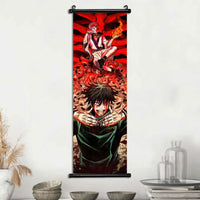 Anime Jujutsu Kaisen, Room Home Decoration Mural Hanging Scroll Print Canvas Poster Decor - CloudAnimeStudio