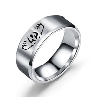 Anime Jujutsu Kaisen Ryomen Sukuna Itadori Yuji Ring Cosplay Stainless Steel Ring Jewelry Accessories - CLOUDANIMESTUDIO