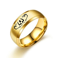 Anime Jujutsu Kaisen Ryomen Sukuna Itadori Yuji Ring Cosplay Stainless Steel Ring Jewelry Accessories - CLOUDANIMESTUDIO