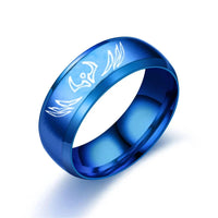 Anime Jujutsu Kaisen Ryomen Sukuna Itadori Yuji Ring Cosplay Stainless Steel Ring Jewelry Accessories - CLOUDANIMESTUDIO