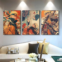 Anime Naruto Shippuden Posters, Naruto Sasuke Sakura Kakashi Pain Paper Print Home Living Room Bedroom Entrance Bar Cafe Art Painting Decoration Wall Art - CloudAnimeStudio