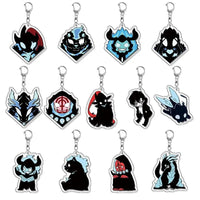 Anime Solo Leveling Acrylic Keychain Shadow Monarch Army Accessories - CLOUDANIMESTUDIO