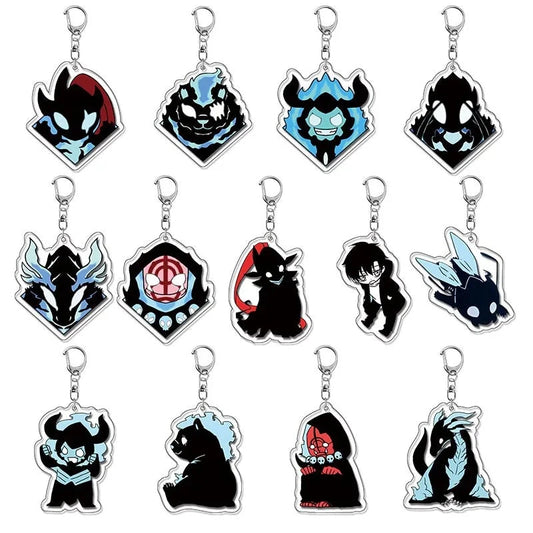 Anime Solo Leveling Acrylic Keychain Shadow Monarch Army Accessories - CLOUDANIMESTUDIO