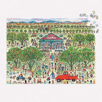 Apple Pickin' 1000 Piece Jigsaw Puzzle Galison CLOUDANIMESTUDIO
