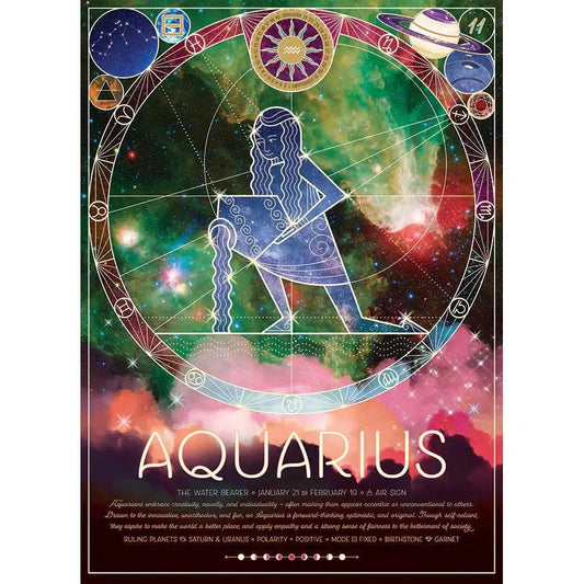 Aquarius 500 Piece Jigsaw Puzzle Cobble Hill
