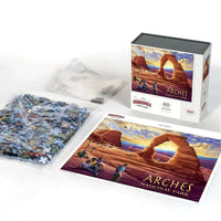 Arches National Park 500 Piece Jigsaw Puzzle Boardwalk CLOUDANIMESTUDIO