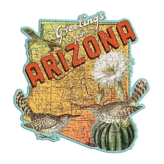 Arizona 100 Piece Mini Shaped Jigsaw Puzzle Galison CLOUDANIMESTUDIO