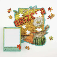 Arizona 100 Piece Mini Shaped Jigsaw Puzzle Galison CLOUDANIMESTUDIO