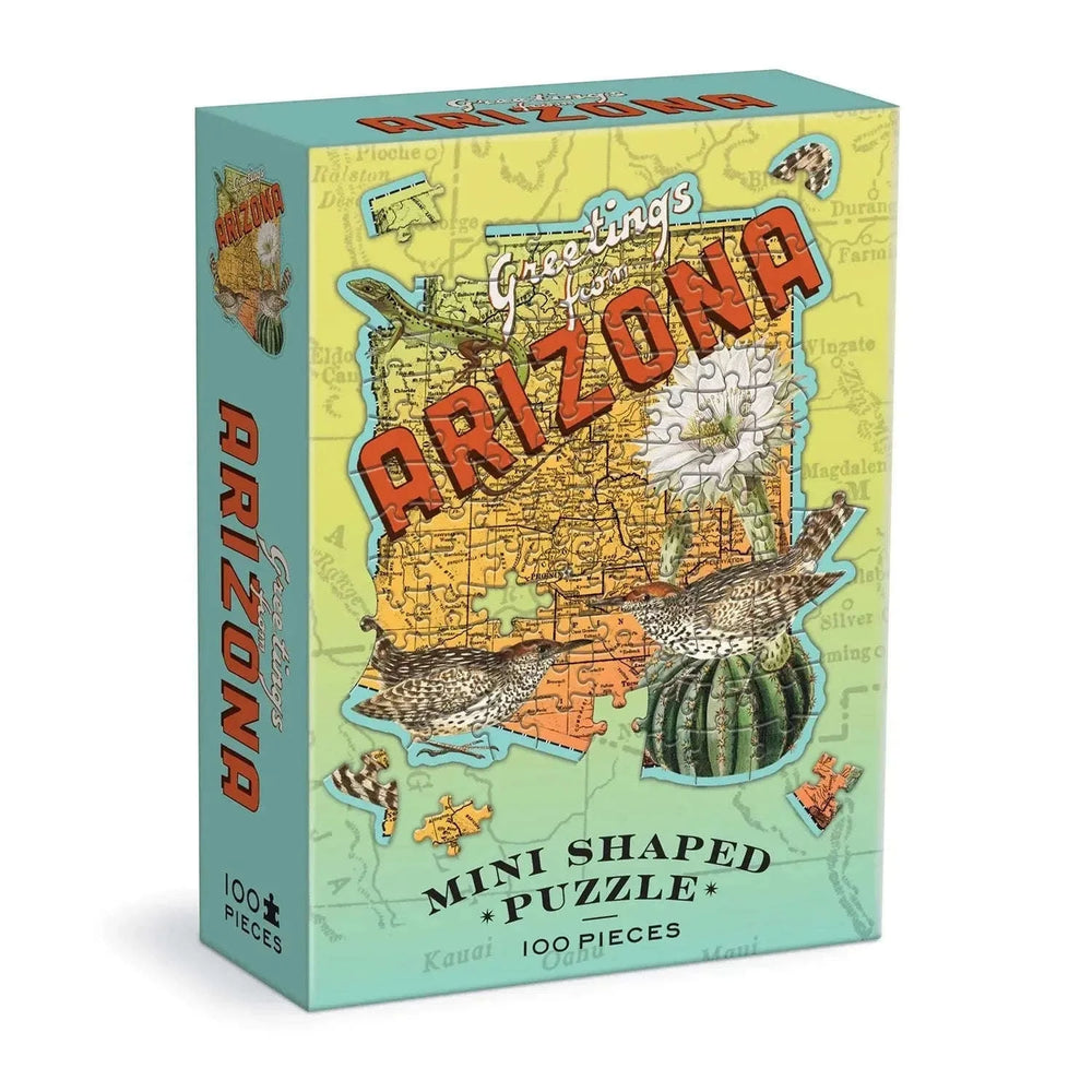 Arizona 100 Piece Mini Shaped Jigsaw Puzzle Galison CLOUDANIMESTUDIO