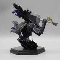 Armor Guts Figure, Berserk Black Swordsman PVC Anime Figurine, 6in Statues Toys - CloudAnimeStudio