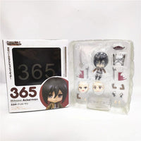 Attack on Titan Anime Figures, Shingeki no Kyojin Levi Ackerman, Eren Jaeger, Mikasa·Ackerman, Cute Kawaii Chibi Anime Figurines 10 cm - CloudAnimeStudio