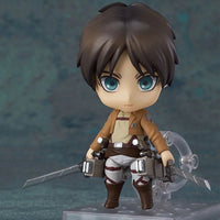 Attack on Titan Anime Figures, Shingeki no Kyojin Levi Ackerman, Eren Jaeger, Mikasa·Ackerman, Cute Kawaii Chibi Anime Figurines 10 cm - CloudAnimeStudio
