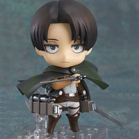 Attack on Titan Anime Figures, Shingeki no Kyojin Levi Ackerman, Eren Jaeger, Mikasa·Ackerman, Cute Kawaii Chibi Anime Figurines 10 cm - CloudAnimeStudio