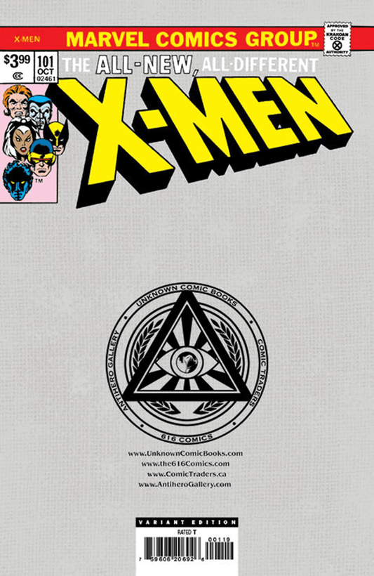 [Foil] X-Men #101 Facsimile Edition Unknown Comics Dave Cockrum Exclusive Var (09/27/2023) CLOUDANIMESTUDIO