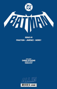 [FOIL] BATMAN #1 CHRIS STEVENS EXCLUSIVE VIRGIN VAR [09/10/2025] CLOUDANIMESTUDIO