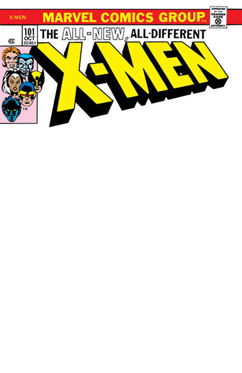 X-Men #101 Facsimile Edition Unknown Comics Exclusive Blank Var (07/12/2023) CLOUDANIMESTUDIO