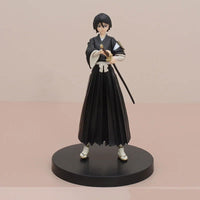 BLEACH Kuchiki Rukia Byakuya Yamamoto Genryuusai Shigekuni PVC Action Figure, Anime Figurines Standing Position Statues 16 CM - CloudAnimeStudio