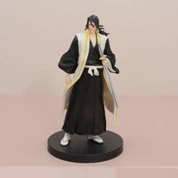 BLEACH Kuchiki Rukia Byakuya Yamamoto Genryuusai Shigekuni PVC Action Figure, Anime Figurines Standing Position Statues 16 CM - CloudAnimeStudio