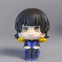 BLUE LOCK Cute Mini Figurines, Isagi Yoichi Chigiri Hyoma Nagi Seishiro Action Figures, Kawaii PVC Toys for Collector 10cm - CloudAnimeStudio