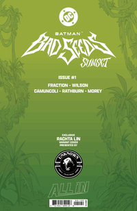 [FOIL] BATMAN BAD SEEDS SUNSET #1 RACHTA LIN EXCLUSIVE VIRGIN VAR (08/26/2026) CLOUDANIMESTUDIO